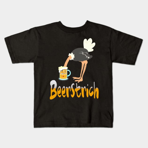 Beer Kids T-Shirt by Dimion666